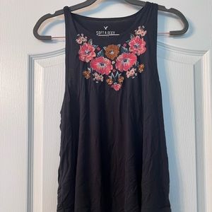 American eagle floral tank top